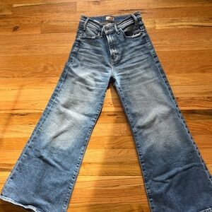MOTHER Vintage Wash Flare Jeans